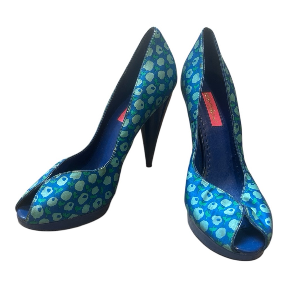Betsey Johnson Vero Cuoio Womens Platform Size 8.5 Event Prom HOCO Bratcore Y2K